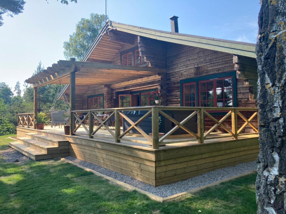 Timmerstuga Villa Broby ภายนอก รูปภาพ